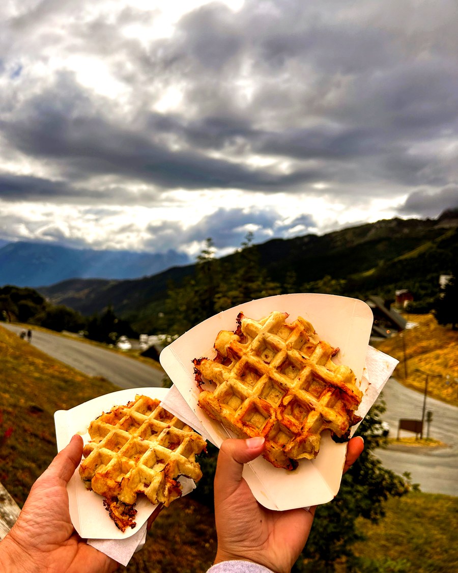Gaufre salée raclette — 109gr.