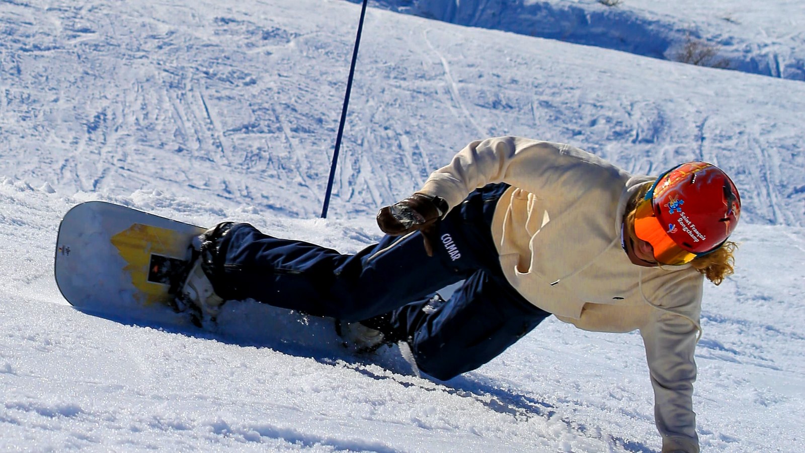 Annabel Jallat — action snowboard SFL